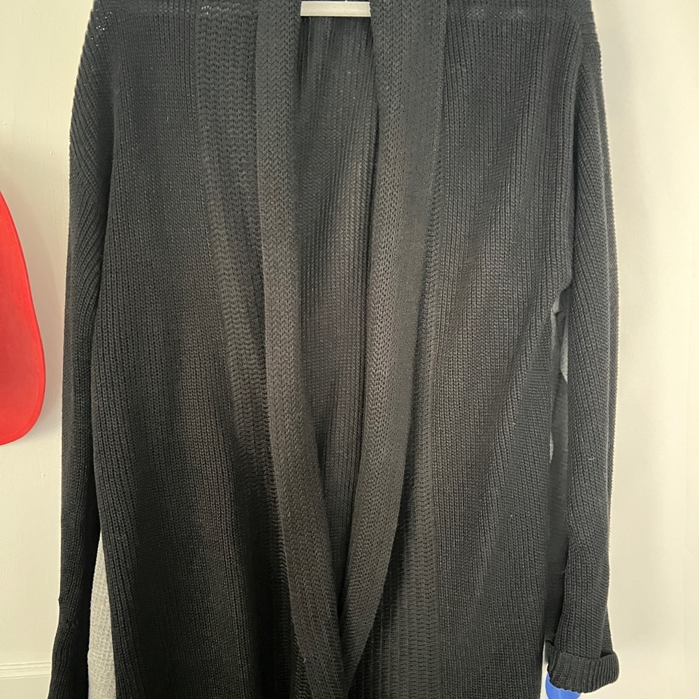 Ralph Lauren Black Knit Cardigan